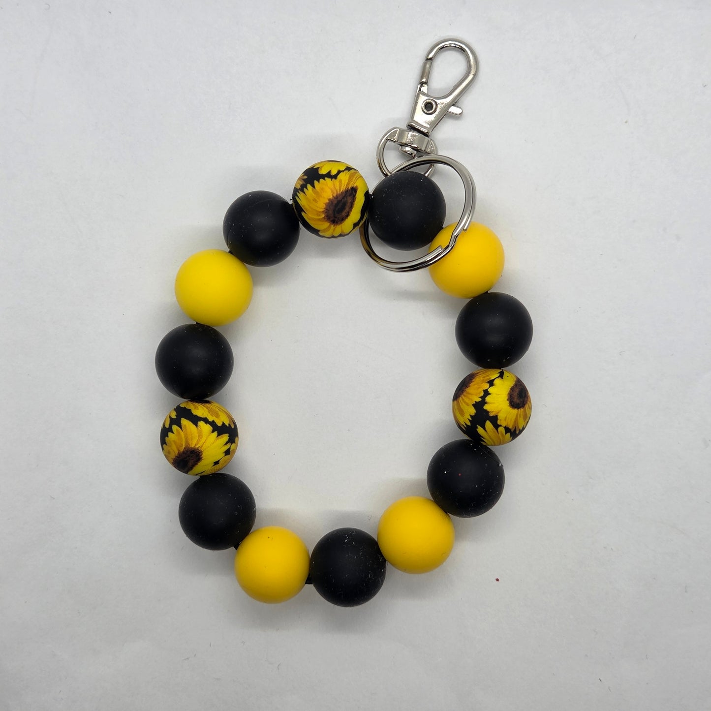 Beaded Wristlet Keychain