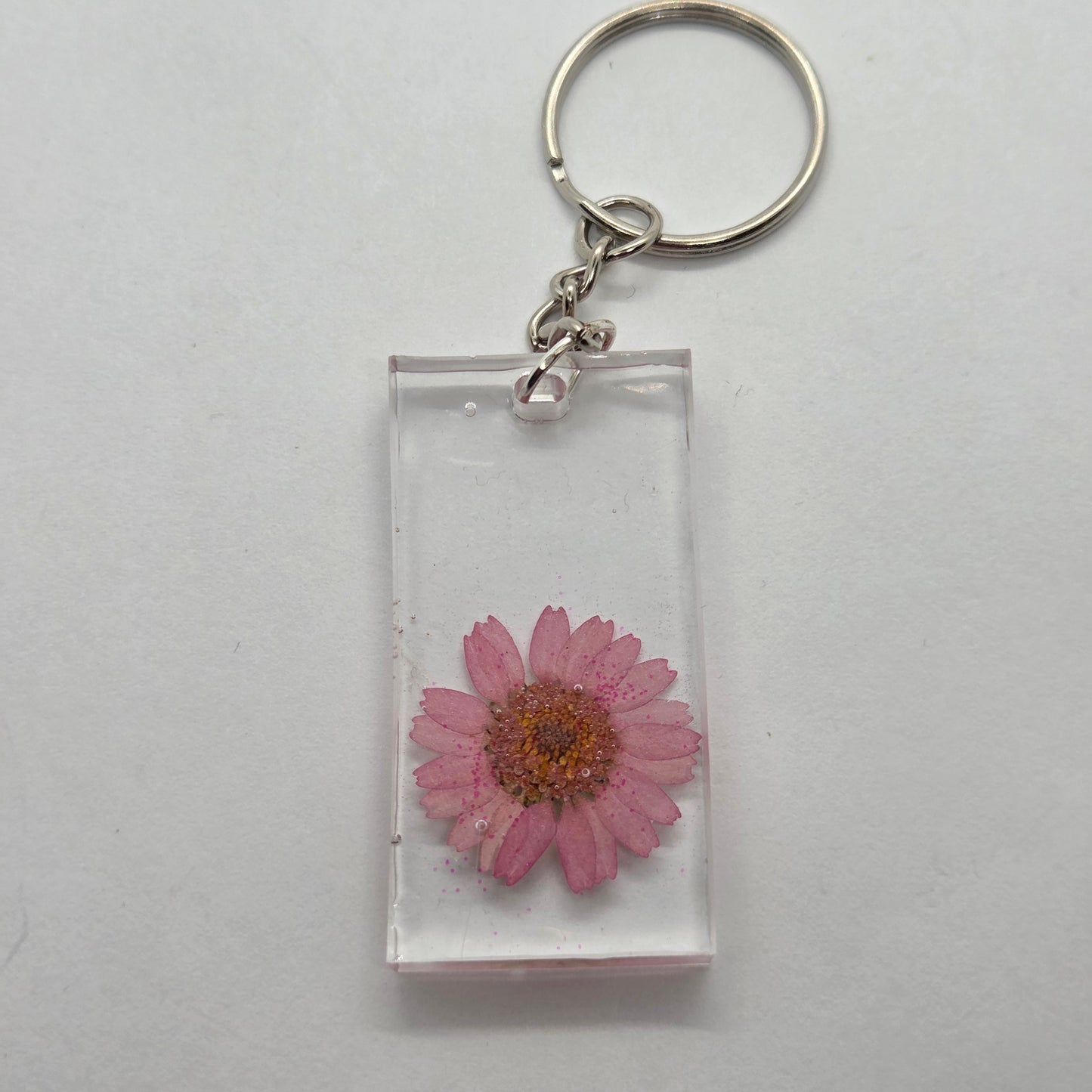 Pressed Flower Keychain