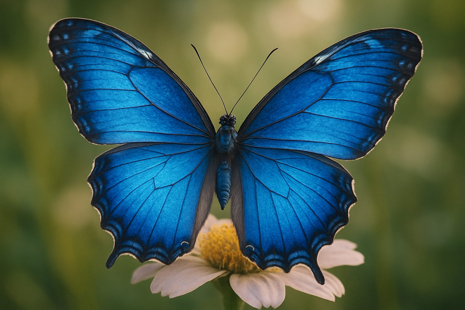 Blue butterfly