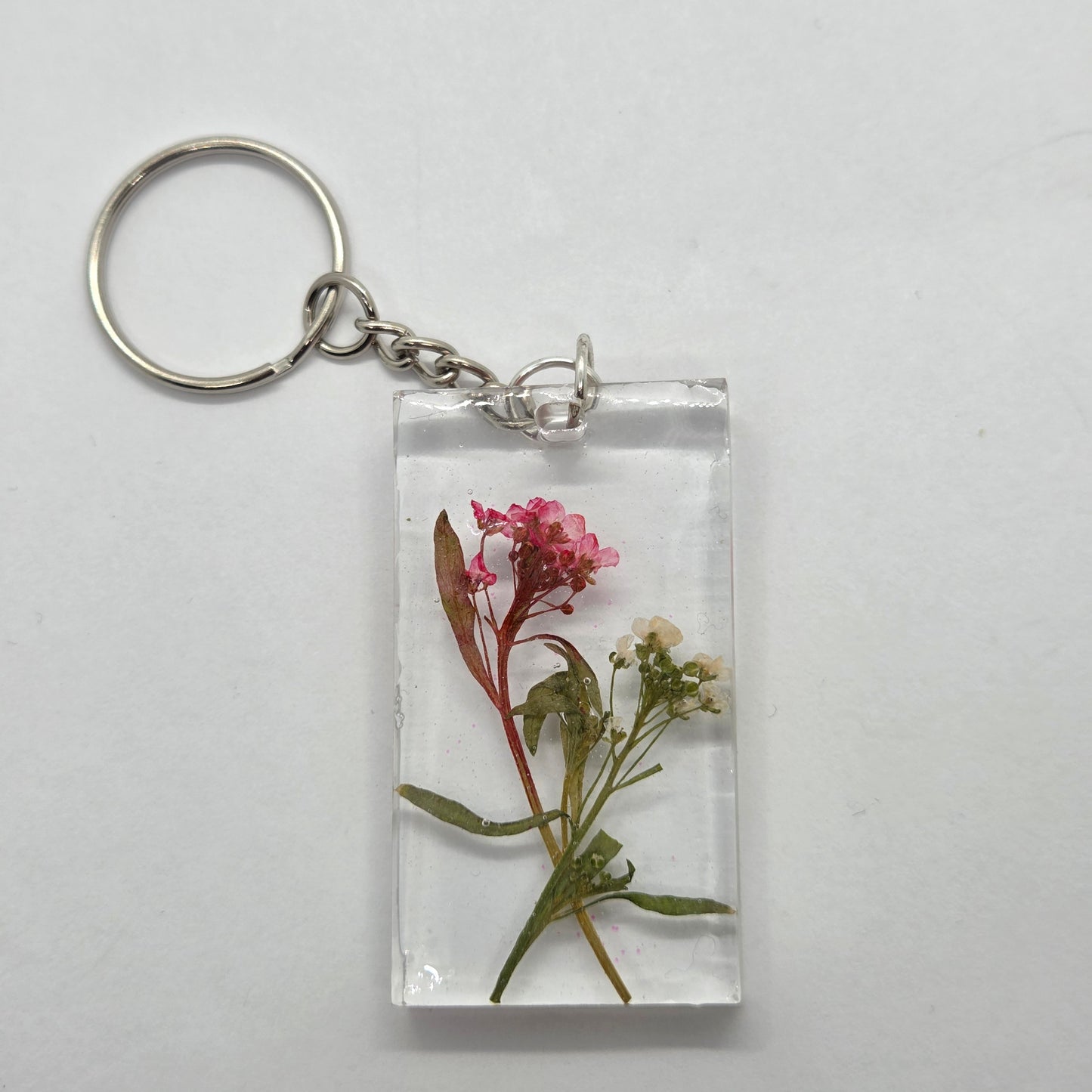 Pressed Flower Keychain