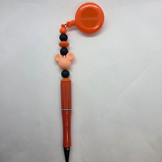 Beaded Retractable Pen