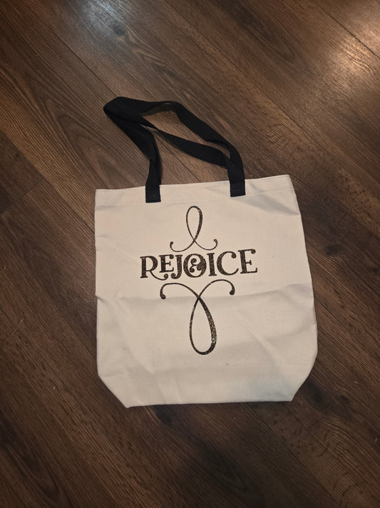 Rejoice Tote Bag