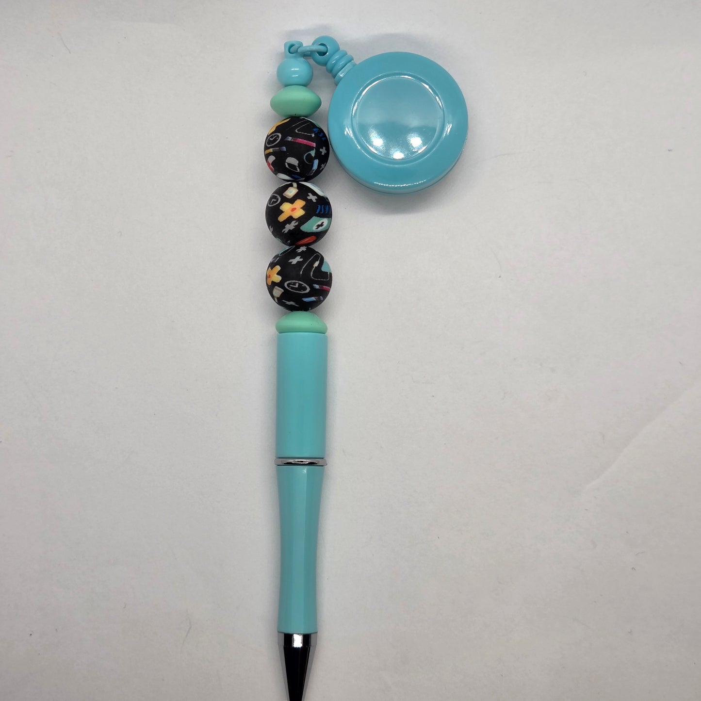 Beaded Retractable Pen