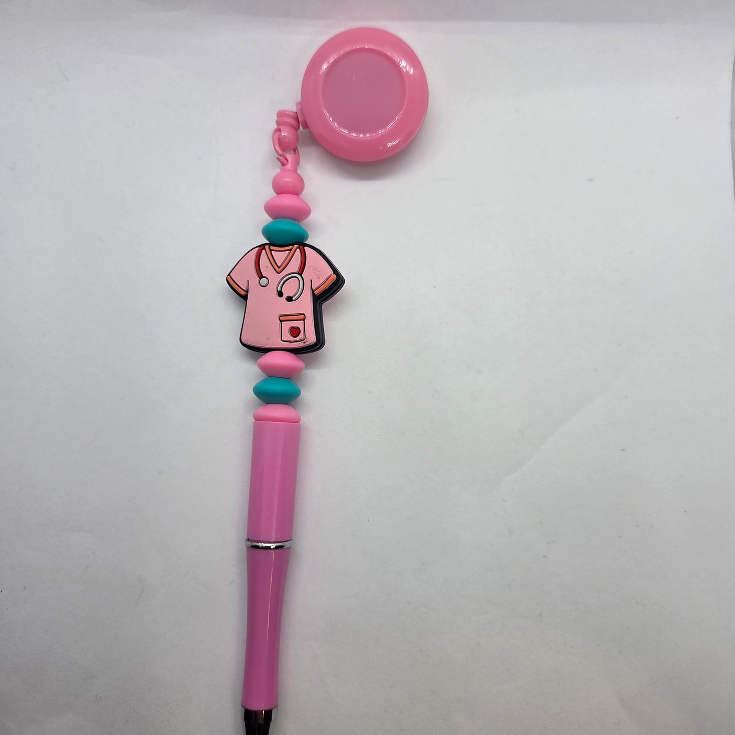 Beaded Retractable Pen